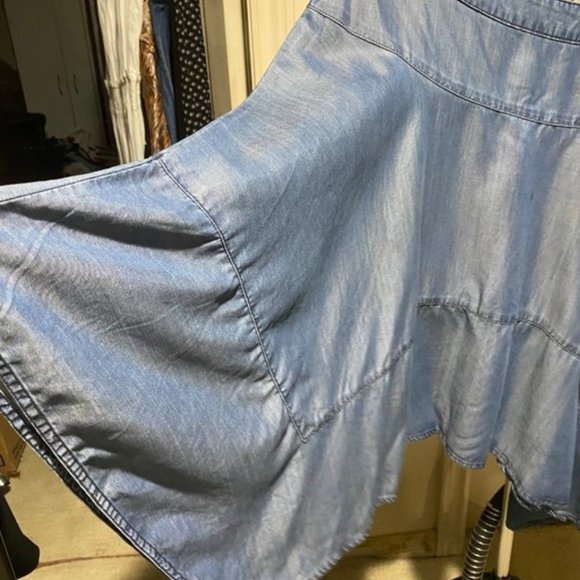 HD in Paris from Anthropology Chambray Skirt - Picture 2 of 3